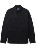Junya Watanabe MAN asymmetric pocket-detail shirt - Black
