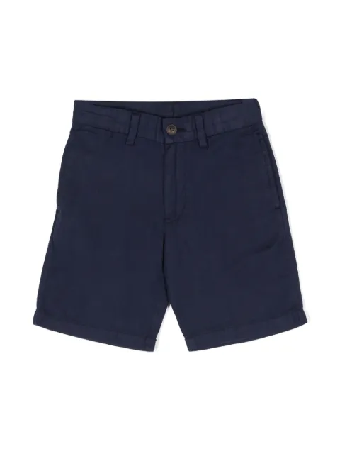 POLO RALPH LAUREN KIDS linen-blend bermuda shorts