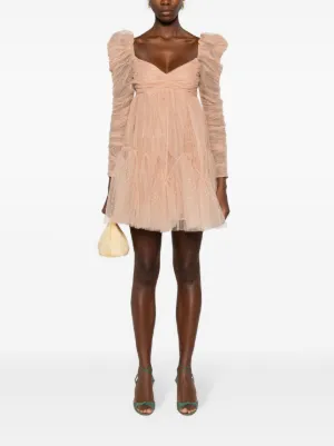 送料込/関税込■ZIMMERMANN■シャーリングチュール ミニドレス Zimmermann パーティードレス通販 - FARFETCH