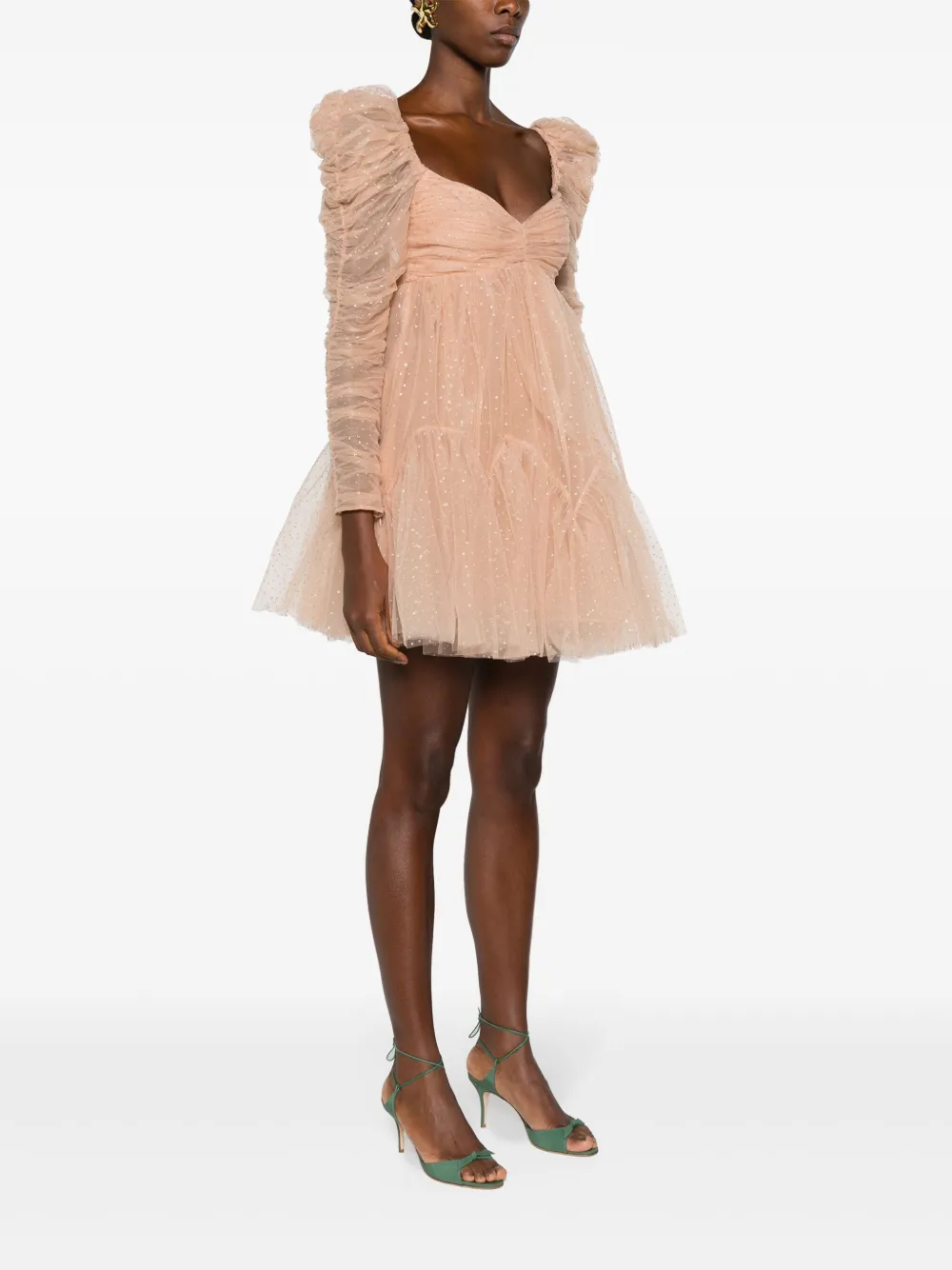ZIMMERMANN POLKA DOT TULLE MINIDRESS