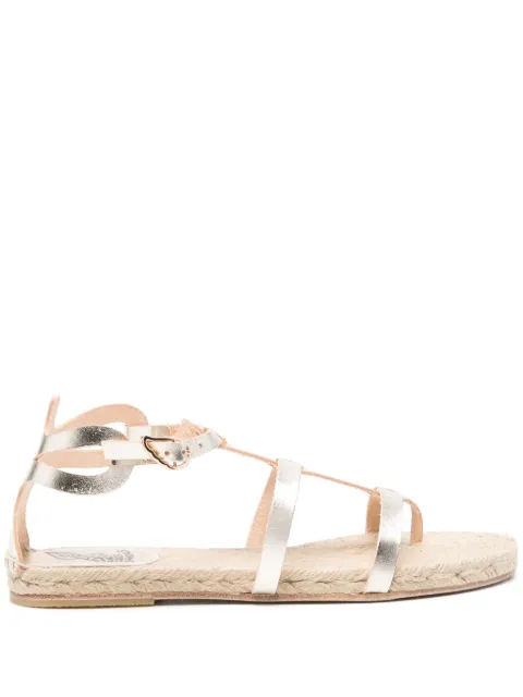 Castañer x Ancient Greek leather espadrilles