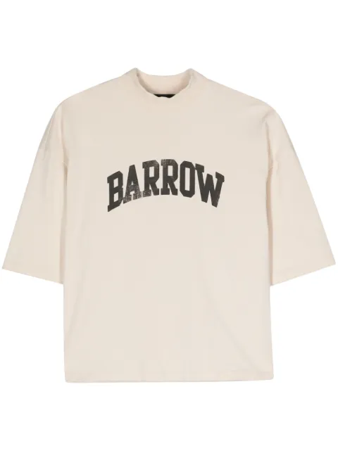 BARROW logo-print cotton T-shirt