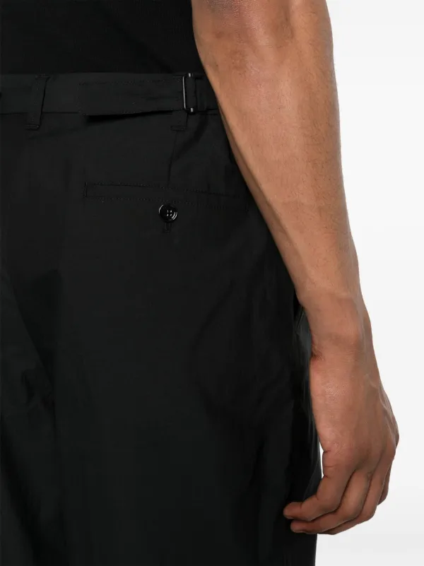 LEMAIRE センタープレス パンツ | ブラック | FARFETCH JP