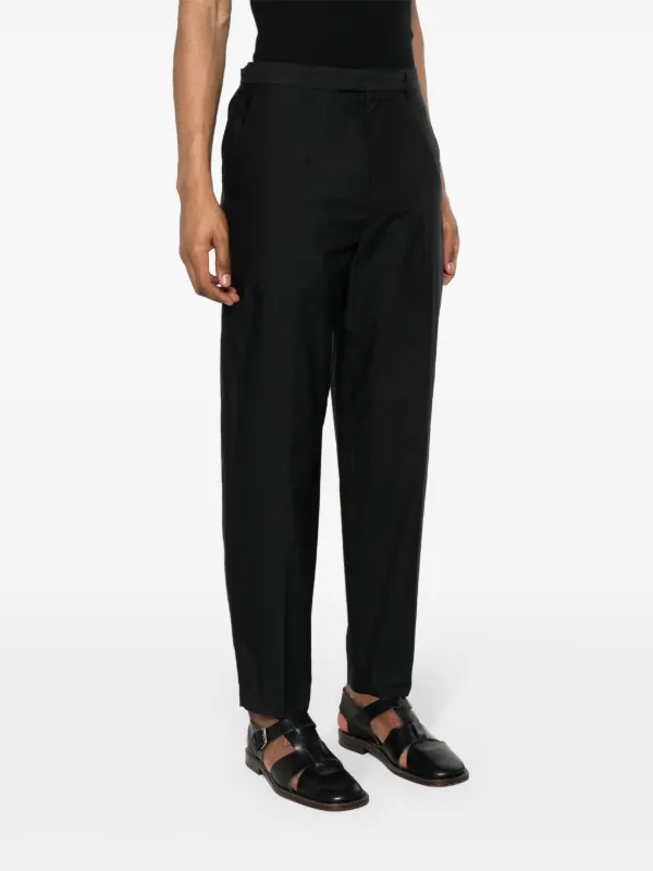 LEMAIRE センタープレス パンツ | ブラック | FARFETCH JP