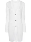 Antonino Valenti Norma Talmadge long cardigan - White