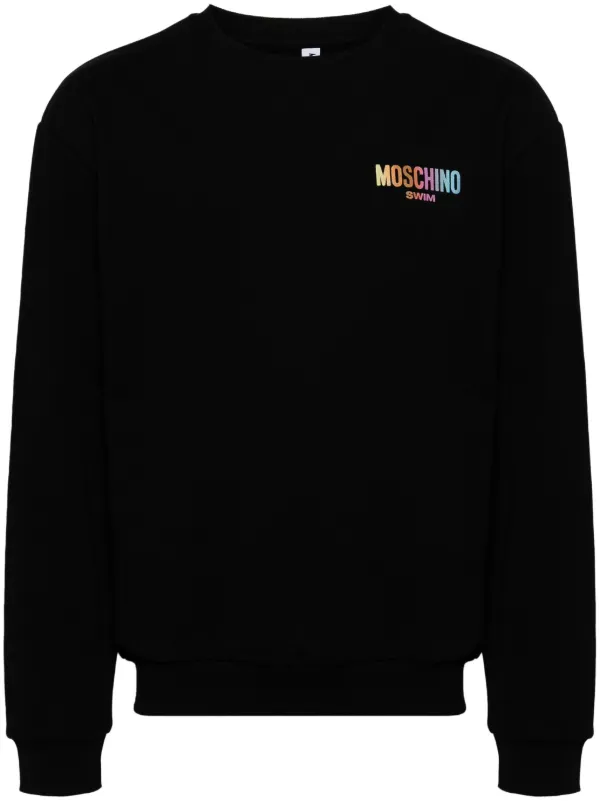 Moschino logo embroidered Sweatshirt Farfetch