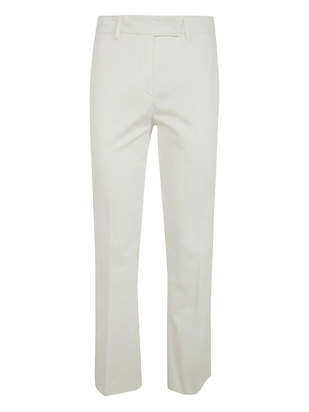 DRHOPE pressed-crease trousers | White | Image 1