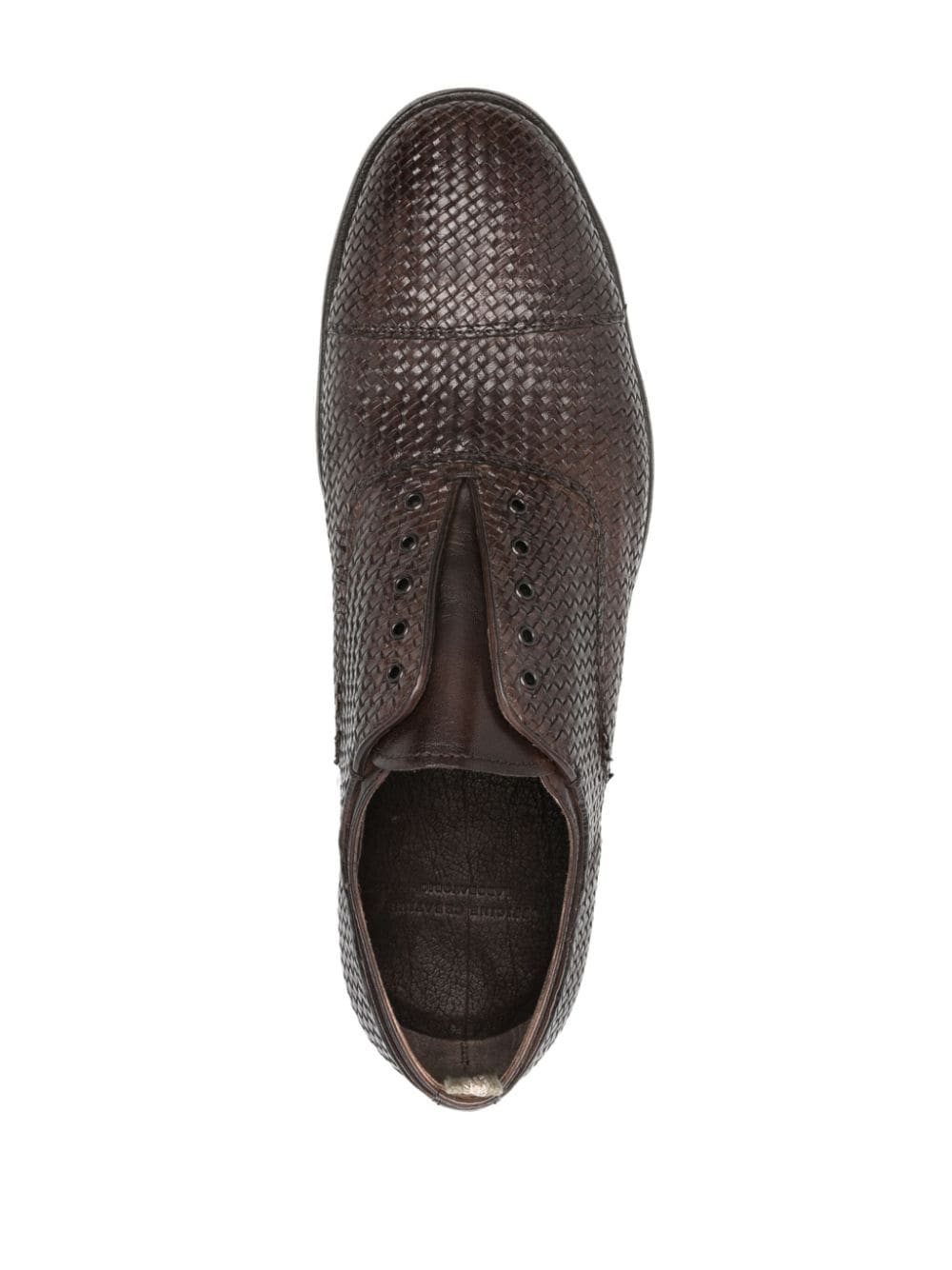 Shop Officine Creative Solitude 007 Leather Loafers In Brown