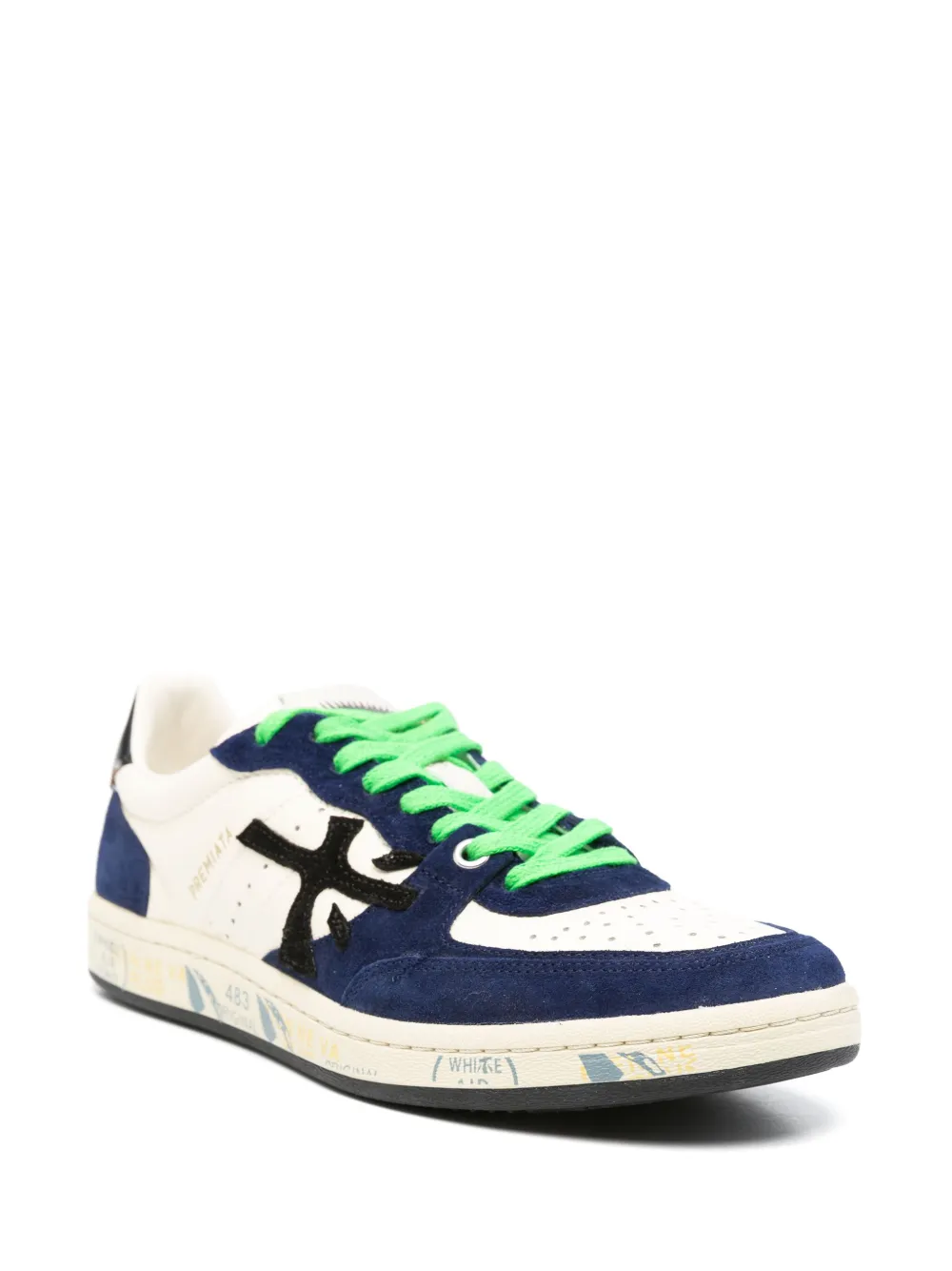 Premiata Basket Clay 6776 sneakers - Blauw