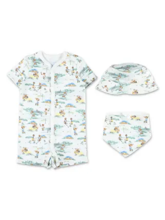 ポロベア ロンパースセット POLO RALPH LAUREN KIDS Polo Bear ロンパース セット