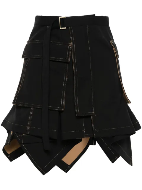 sacai x Carhartt WIP Suiting Bonding skirt