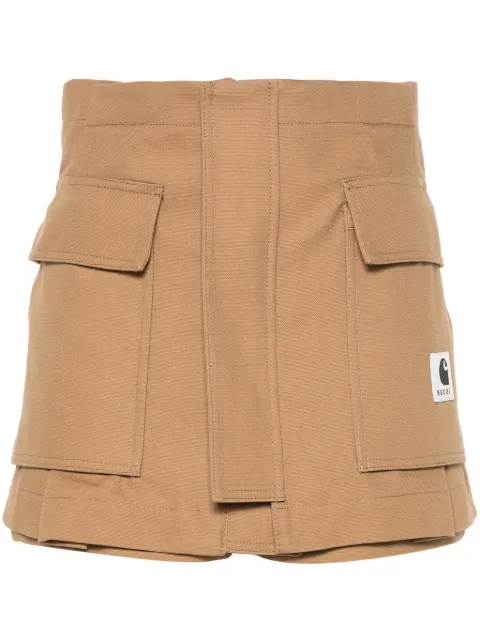 sacai x Carhartt WIP Duck shorts 