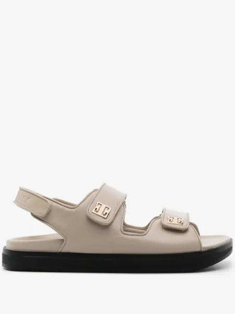 Givenchy 4G-plaque leather sandals