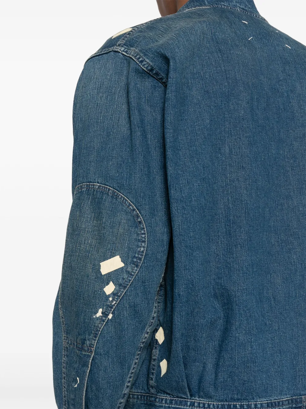 Maison Margiela Gerafeld denim jack Blauw