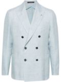 Tagliatore double-breasted blazer - Blue