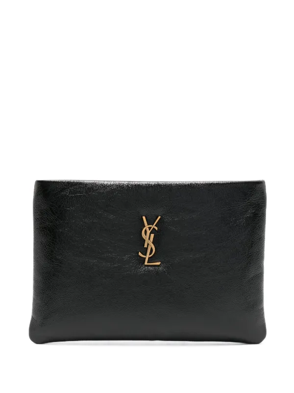 Yves saint laurent clutch black sale