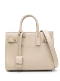 Saint Laurent nano Sac de Jour leather tote bag - Neutrals