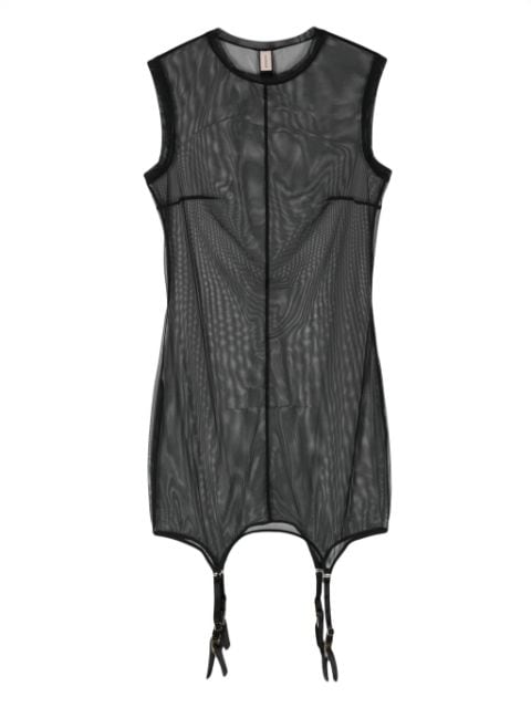 Murmur Garter sheer dress