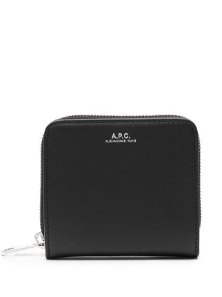 A.P.C. Emmanuelle Compact Leather Wallet - Farfetch