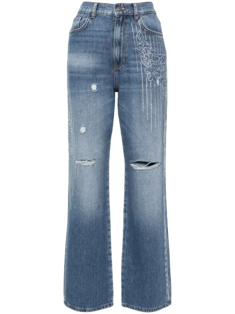 TWINSET mid-rise straight-leg jeans