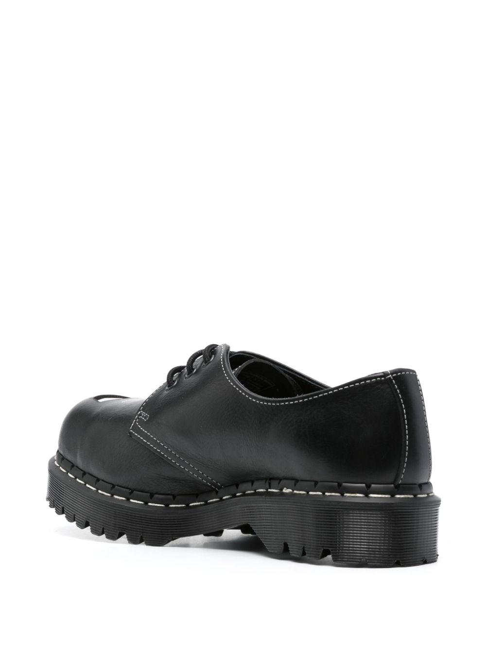 Dr. Martens leather derby shoes Black