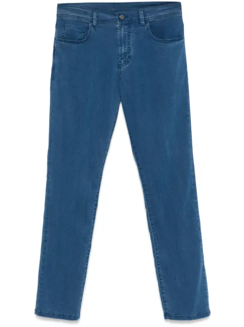 Canali tapered trousers