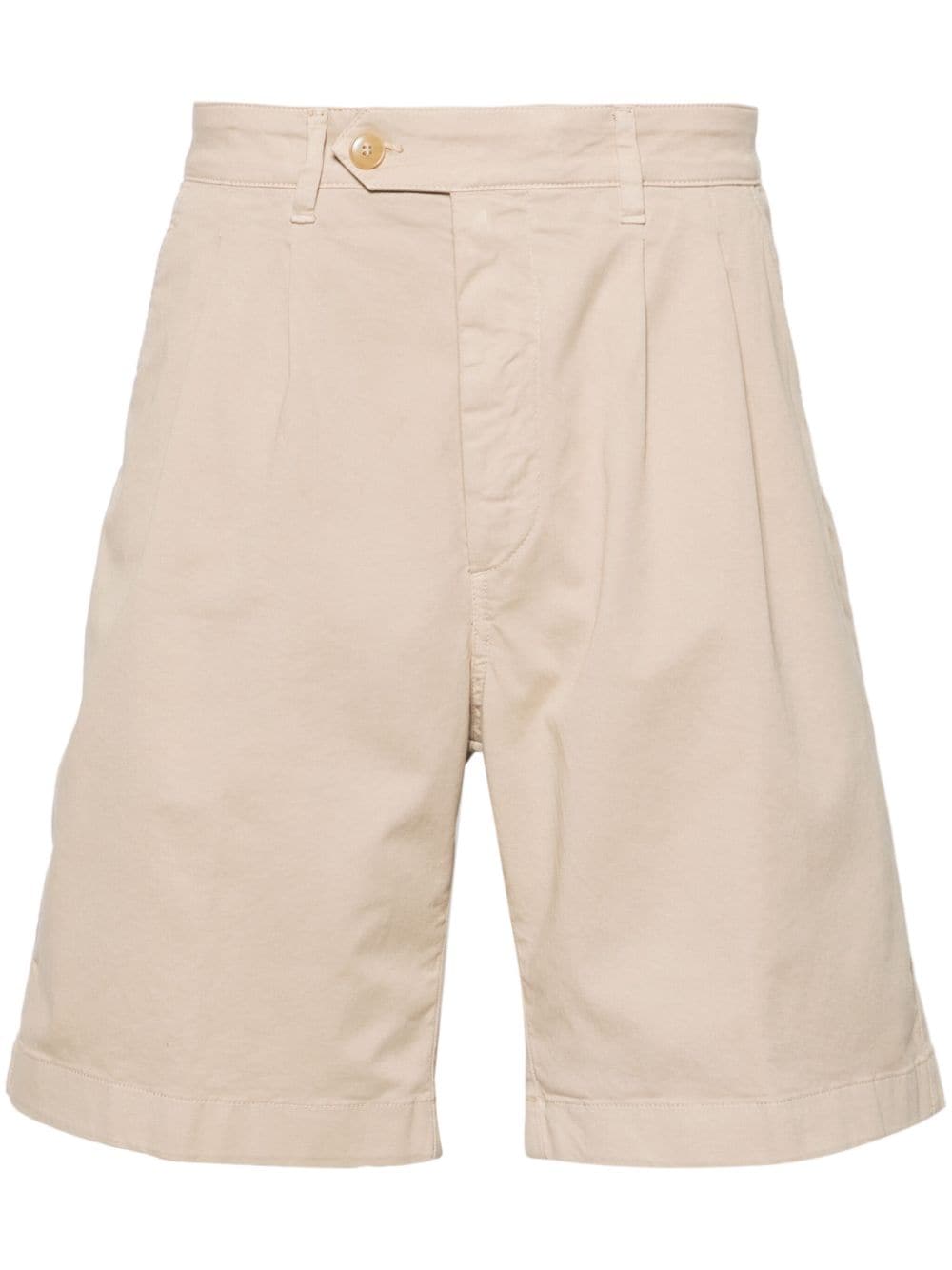 Canali mid-rise bermuda shorts - Nude