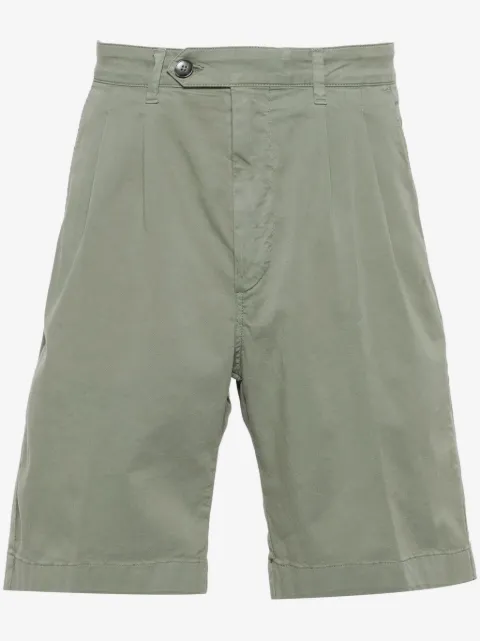 Canali mid-rise chino shorts