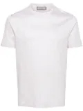 Canali striped crew-neck T-shirt - Neutrals