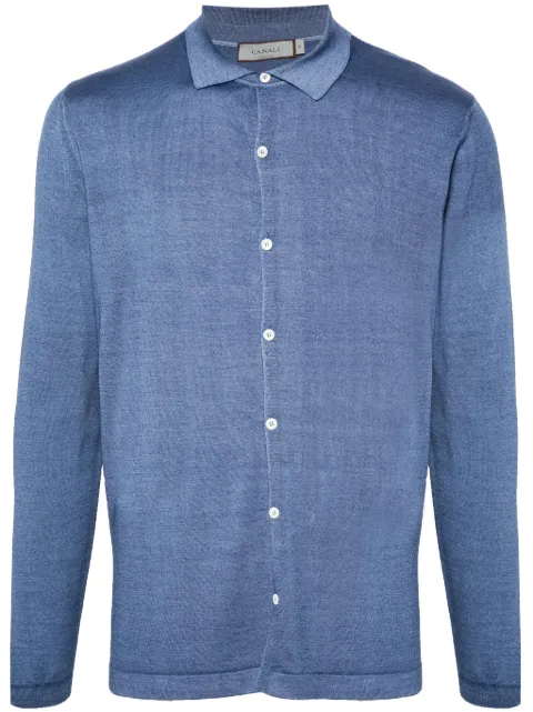 Canali cárdigan con cuello tipo polo