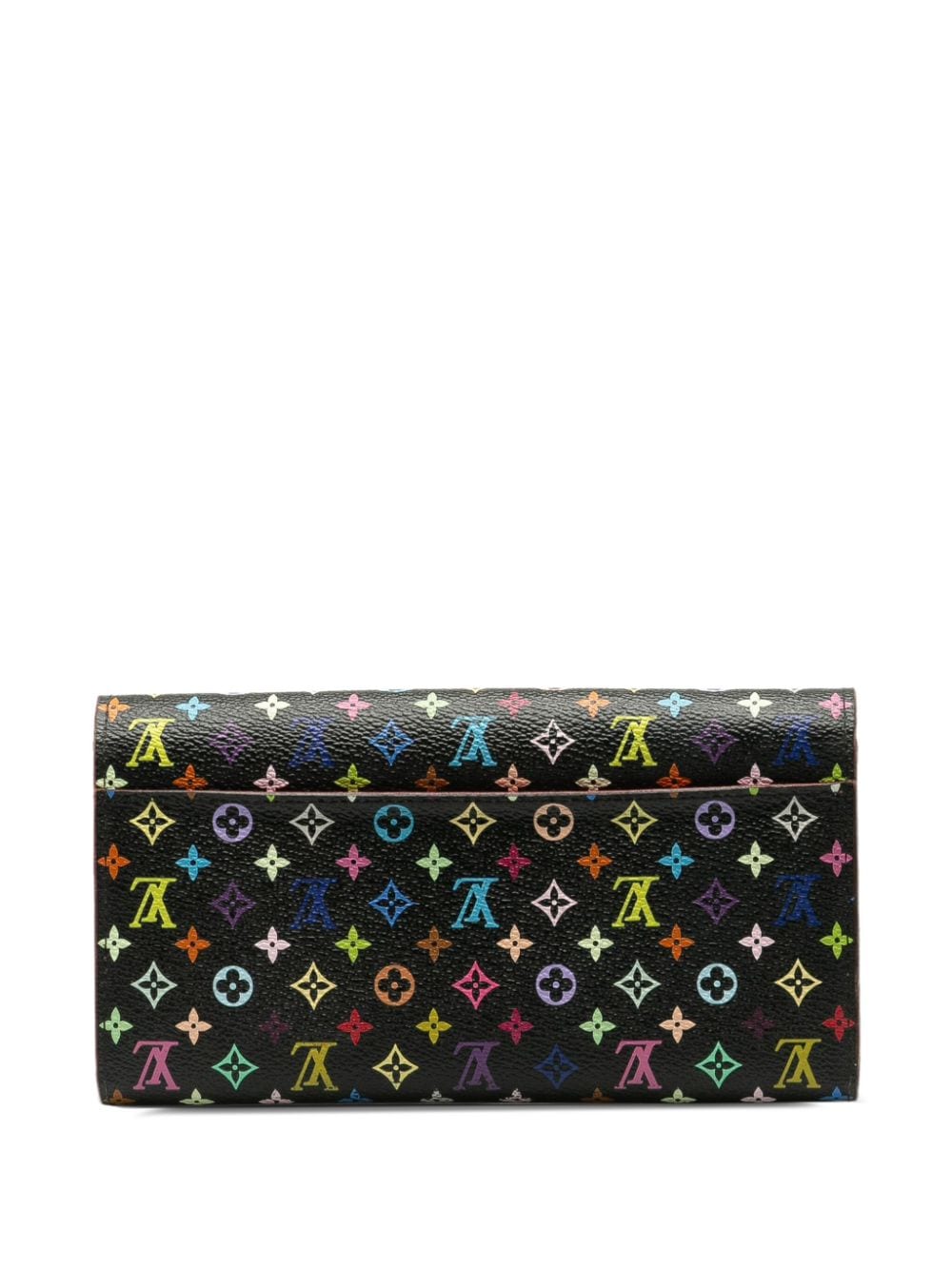 Louis Vuitton Pre-Owned x Takashi Murakami 2014 Sarah continental wallet - Zwart