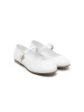 Andrea Montelpare Tresor leather ballerina shoes - White