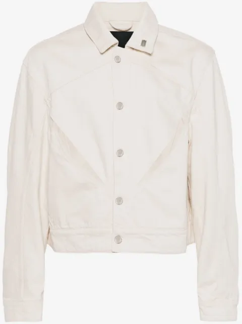 HELIOT EMIL Equisetum cut-out detail denim jacket