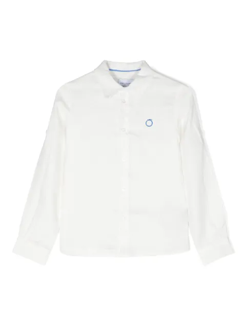 TRUSSARDI JUNIOR camisa con logo bordado