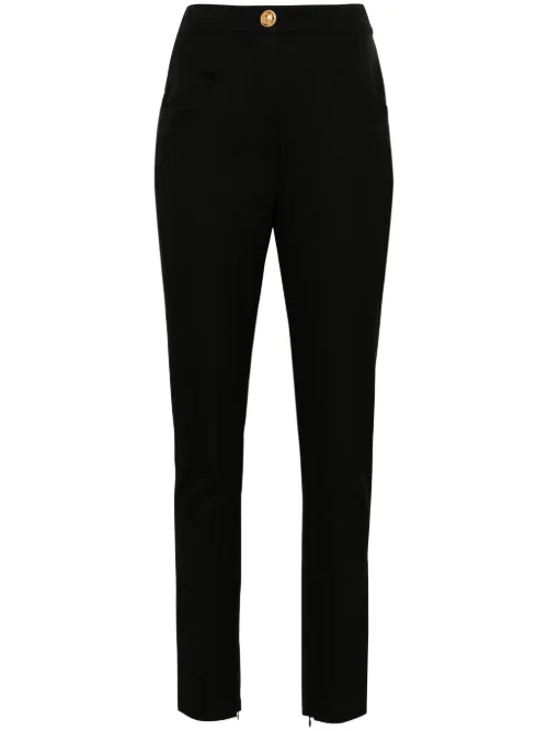 Pantalon de costume à coupe fuselée - Balmain - Modalova