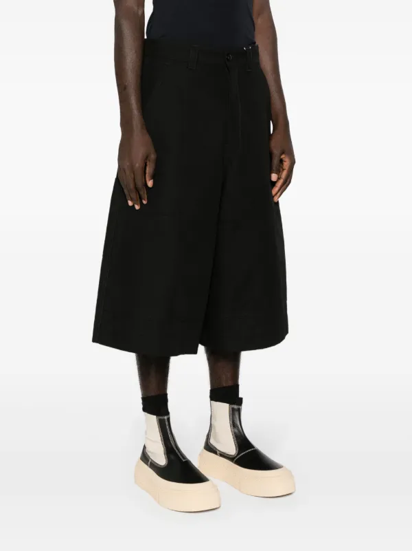 MM6 Maison Margiela チノショーツ | ブラック | FARFETCH JP