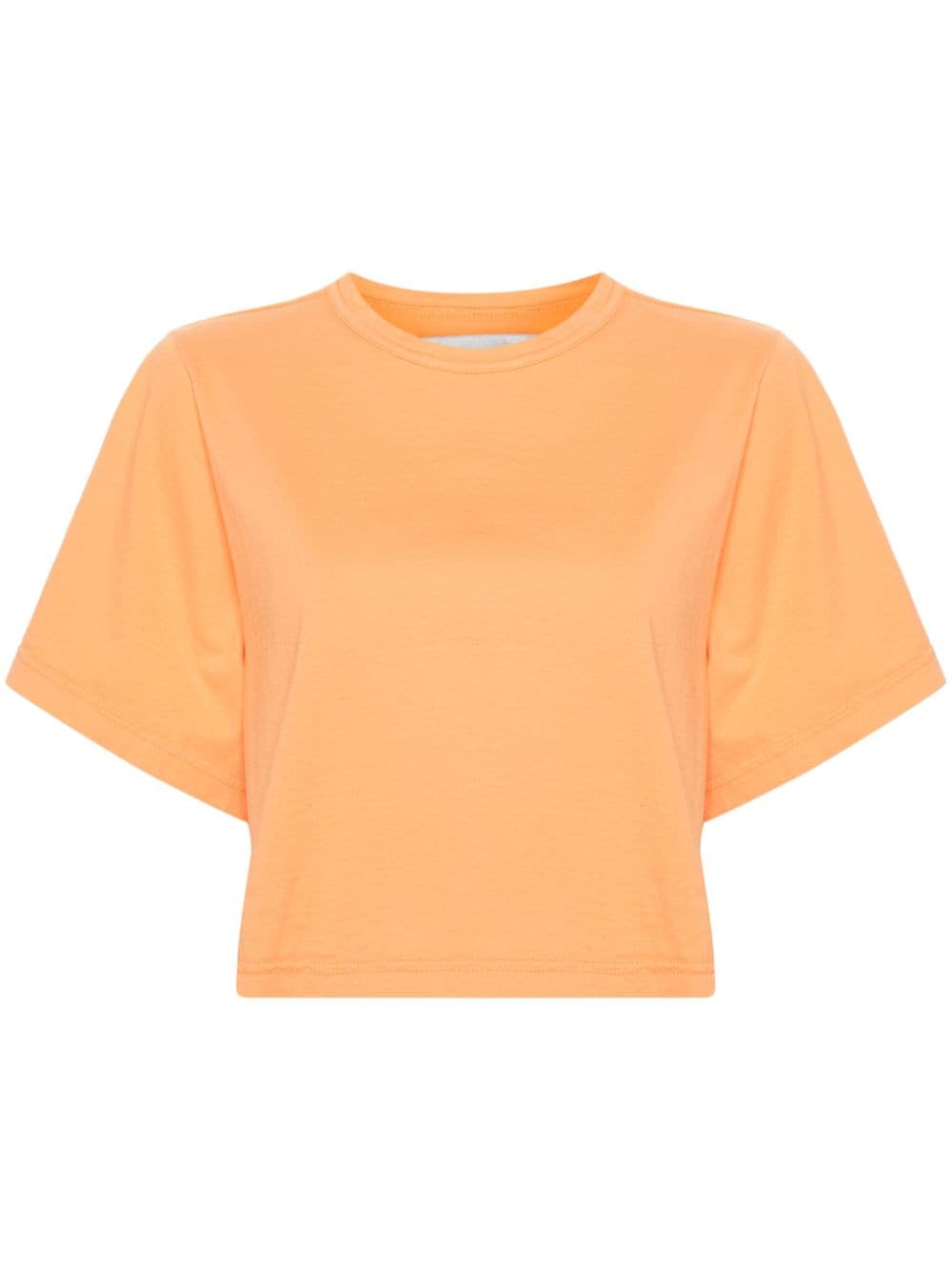 Forte Forte T-shirt Mit Logo-patch In Orange