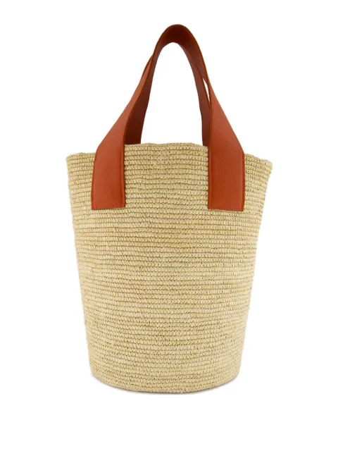 Sensi Studio double-handle open-top bucket bag 