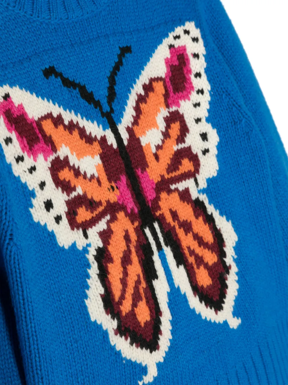 Molo Gulda Butterfly gebreide trui Blauw