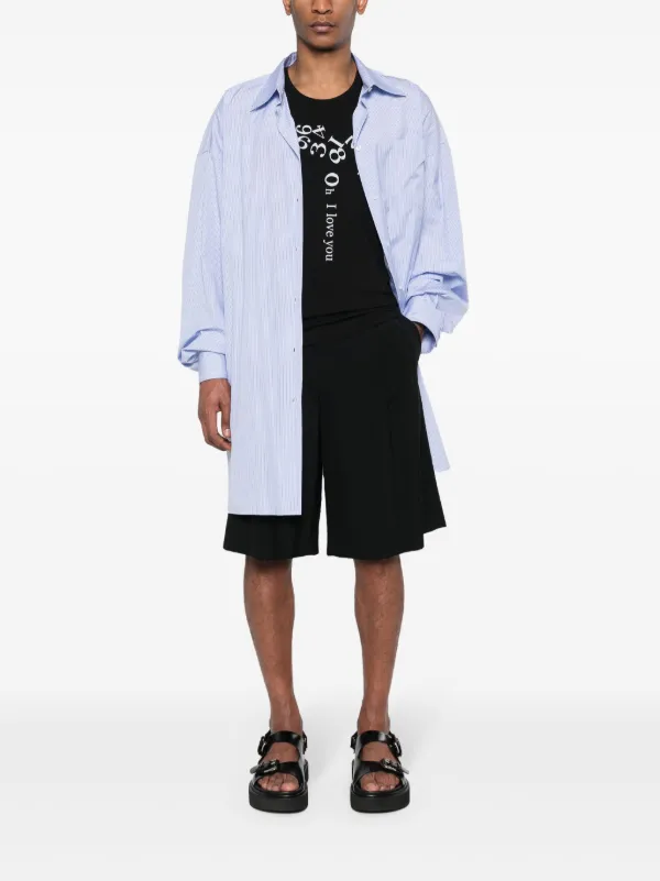 Yohji Yamamoto プリント タンクトップ | ブラック | FARFETCH JP