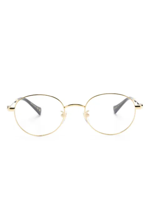 Gucci Eyewear Double-G round-frame glasses