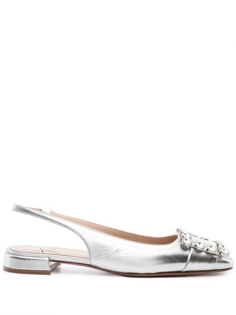 Roberto Festa Alaia buckle-embellished ballerina shoes