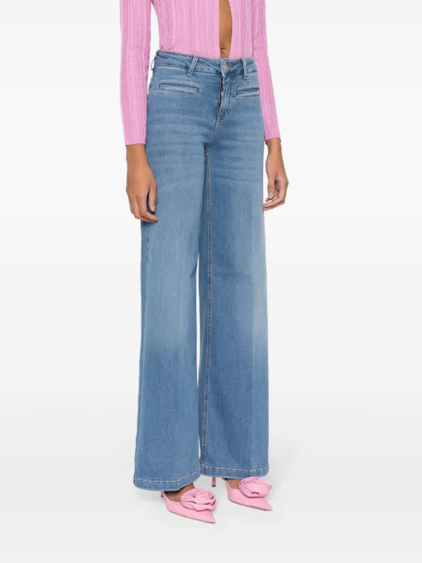 デニム・ジーパン LIU JO JEANS FLARE BOTTOM UP LIU JO Bottom Up Flared Jeans | Blue | FARFETCH BN