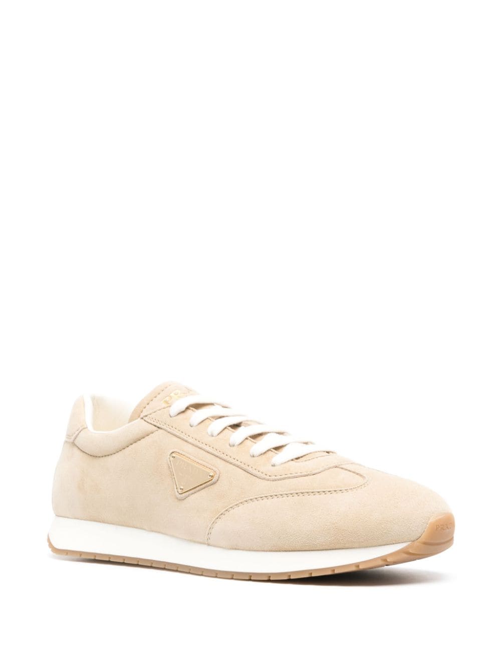 Prada Rank suède sneakers - Beige