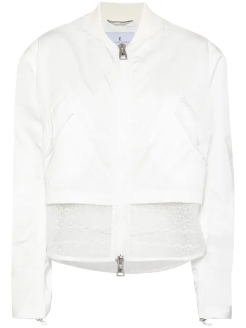 Ermanno Scervino layered design bomber jacket