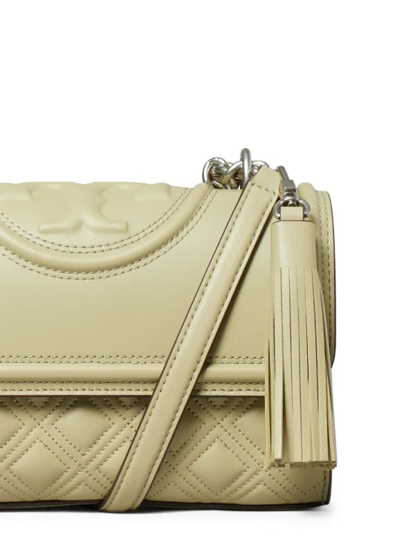 Tory Burch Small Fleming Convertible Shoulder Bag | Neutrals