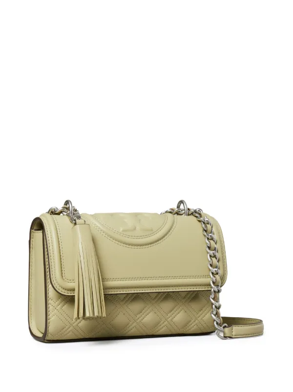 美品【TORY BURCH】FLEMING CONVERTIBLE ショルダー Tory Burch Small Fleming Convertible Shoulder Bag | Neutrals