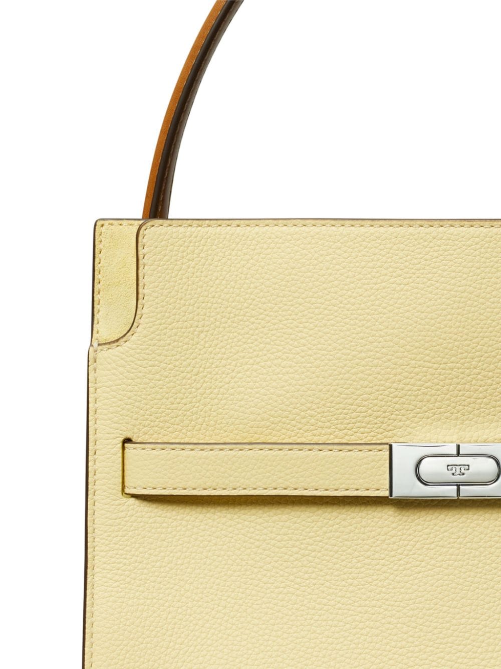 Shop Tory Burch Small Lee Radziwill Tote Bag In Yellow