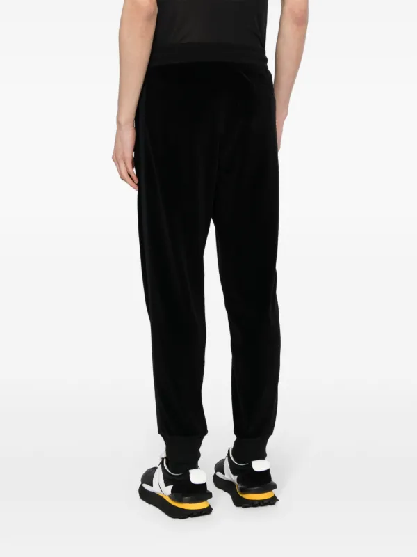 新作【MONCLER】ドローストリング トラックパンツ BLACK Moncler ドローストリング トラックパンツ | ブラック | FARFETCH JP