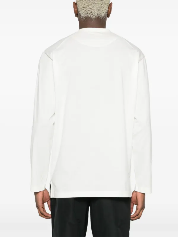 Y-3 GFX logo-printed Cotton T-shirt | Neutrals | FARFETCH